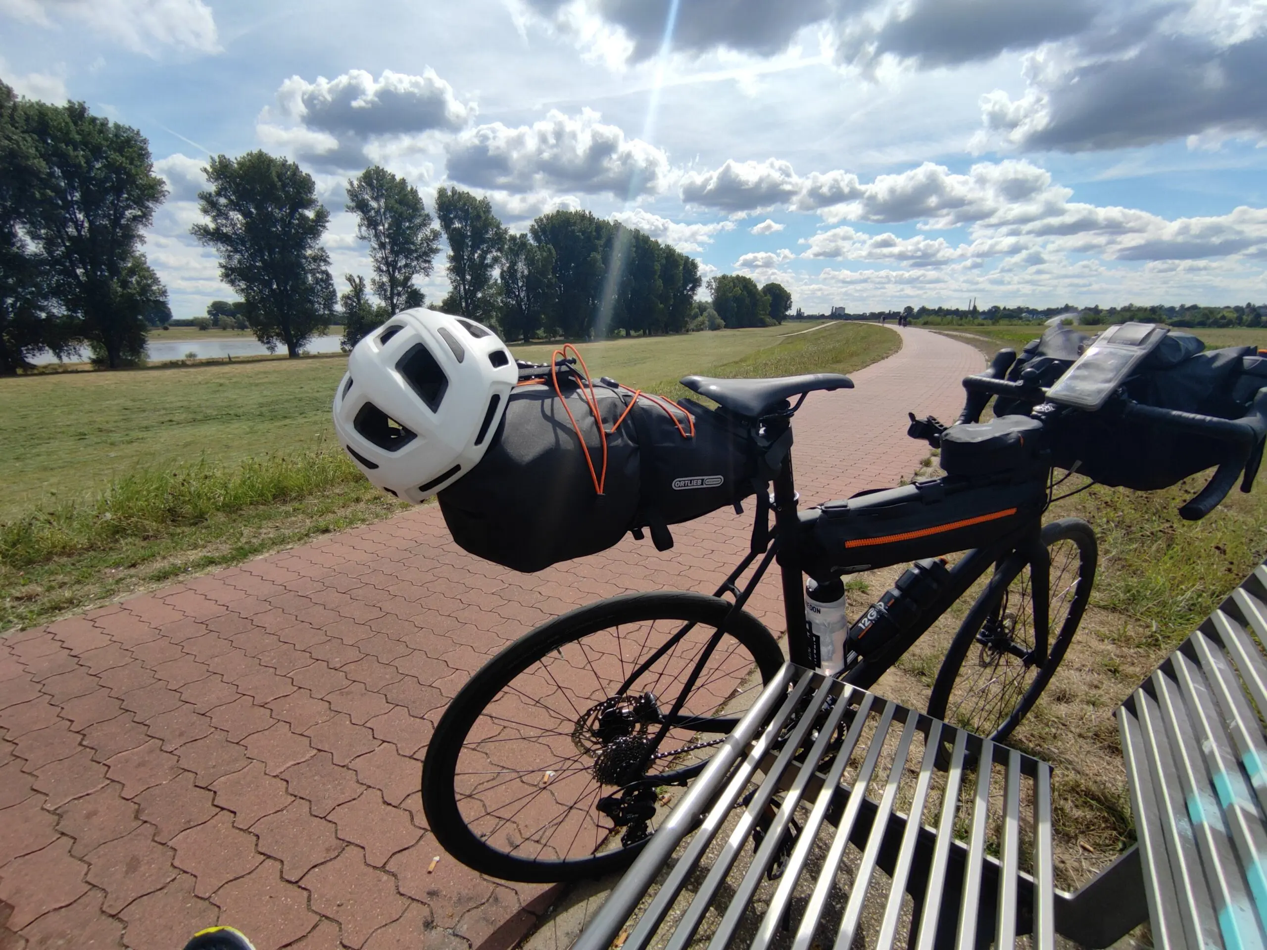 dag 2 van de reis op de fiets naar Oostenrijk