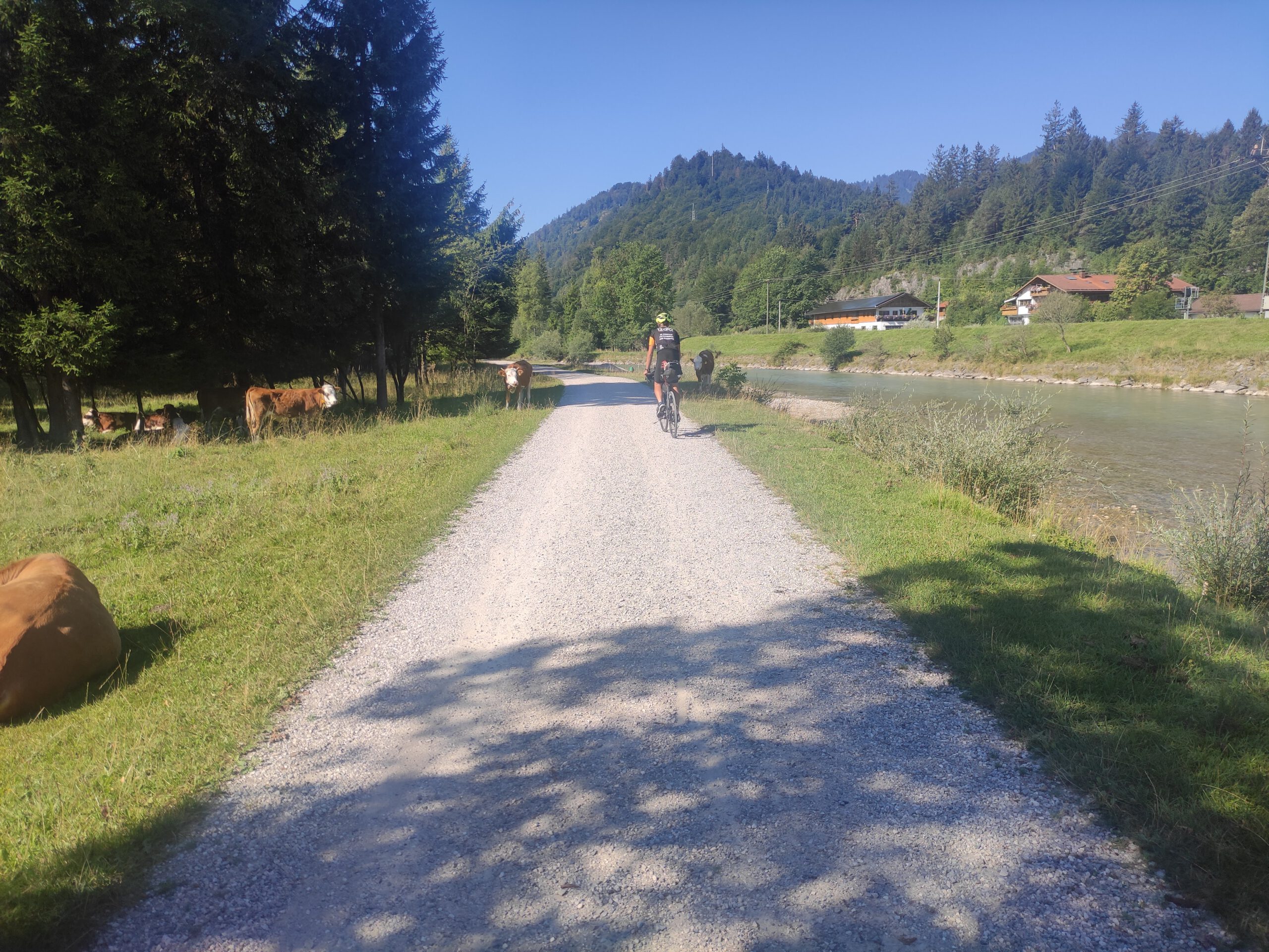 dag 3 van de reis op de fiets naar Oostenrijk op gravelpaden