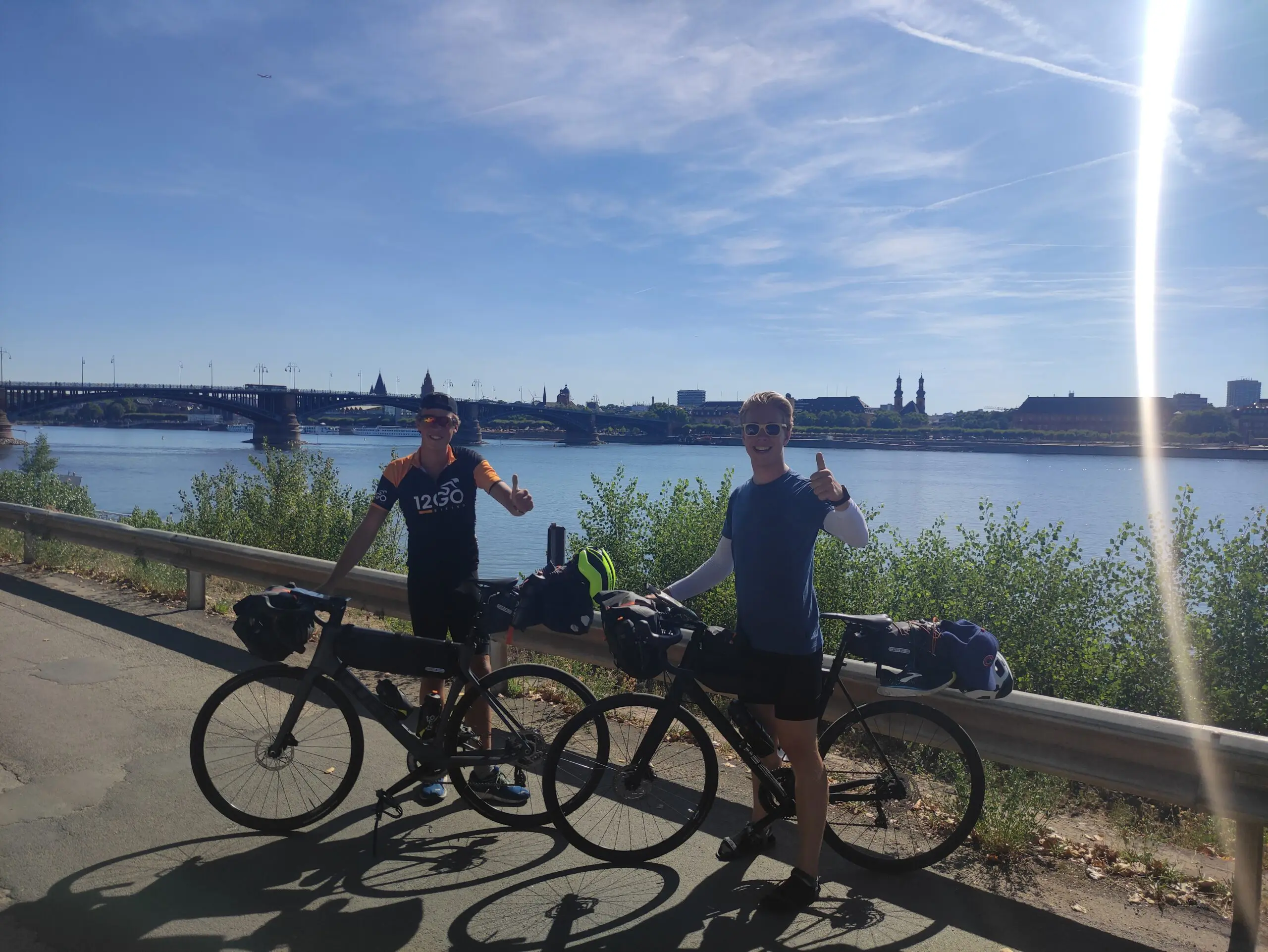 dag 3 van de reis op de fiets naar Oostenrijk samen