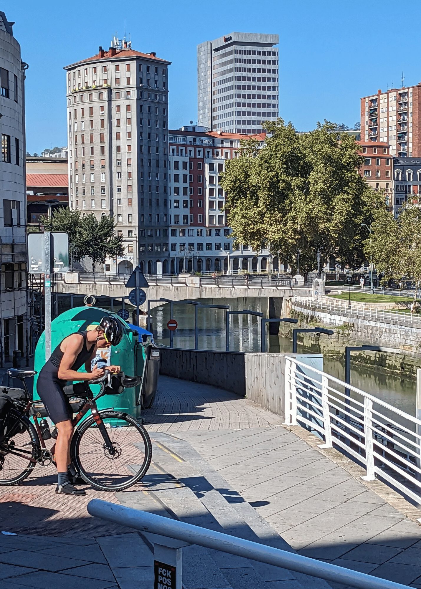 Bikkels on Bikes op fietsavontuur in Bilbao