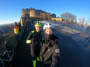Bikkels on Bikes trotseren het koude weer in Schotland!