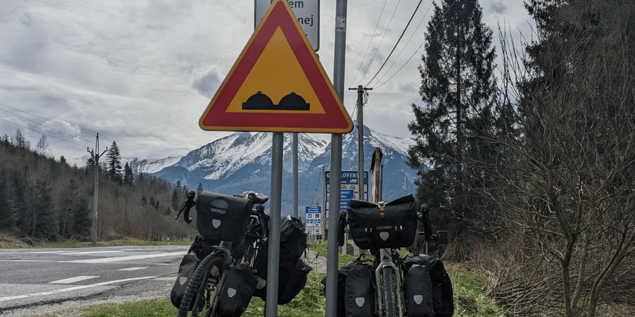 Bikkels on Bikes aangekomen in Slowakije