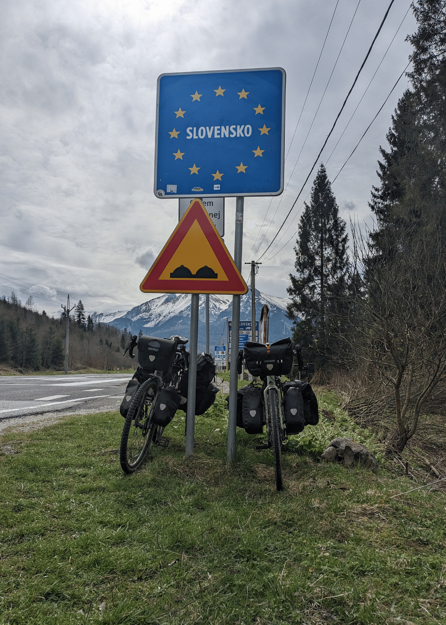 Bikkels on Bikes aangekomen in Slowakije