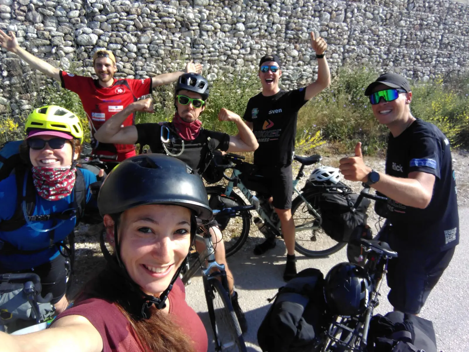 Fietsen met anderen en Bikkels on Bikes in Turkije 2