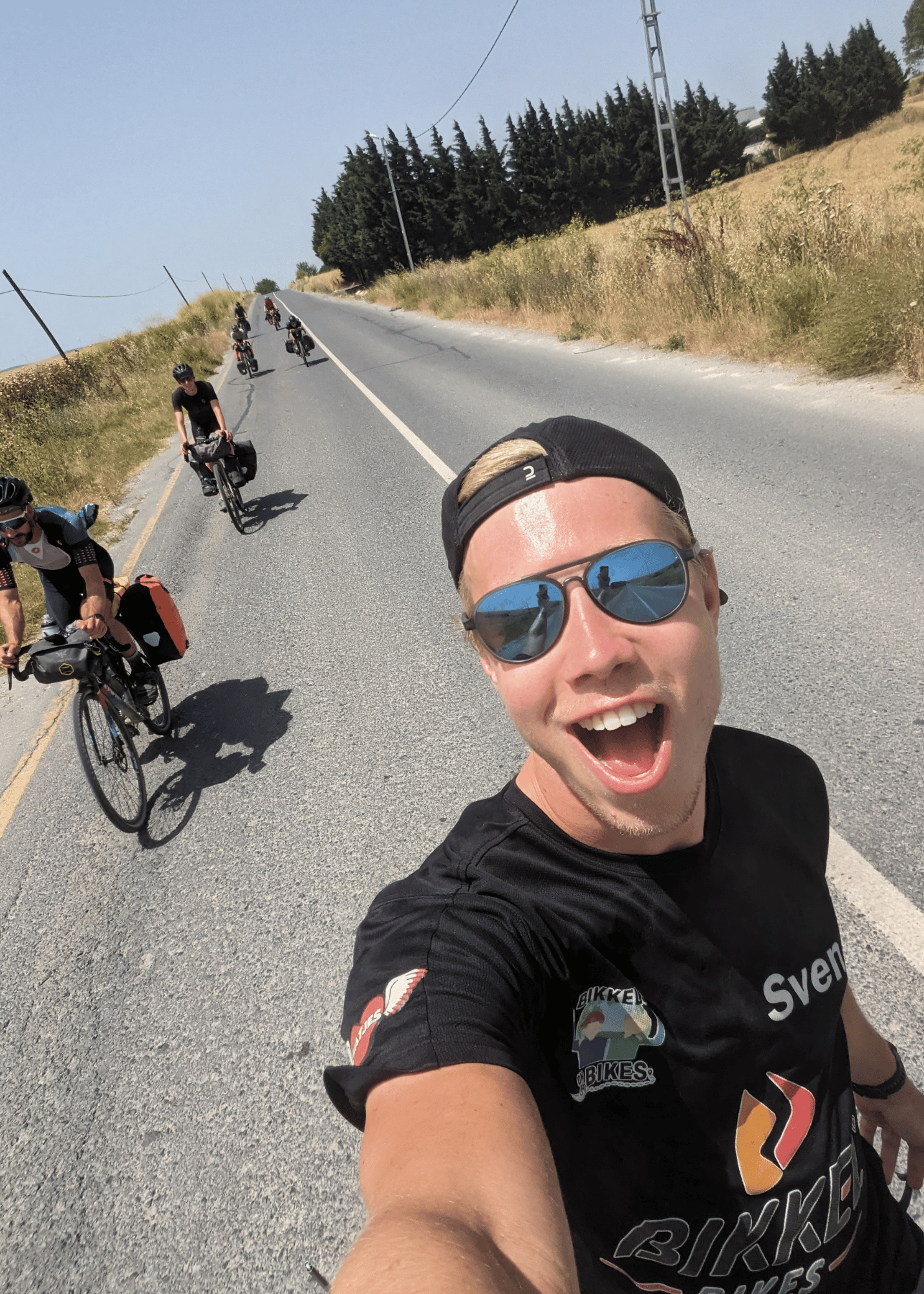 Sven en Rick, Bikkels on Bikes, fietsen met andere fietsers door Turkije
