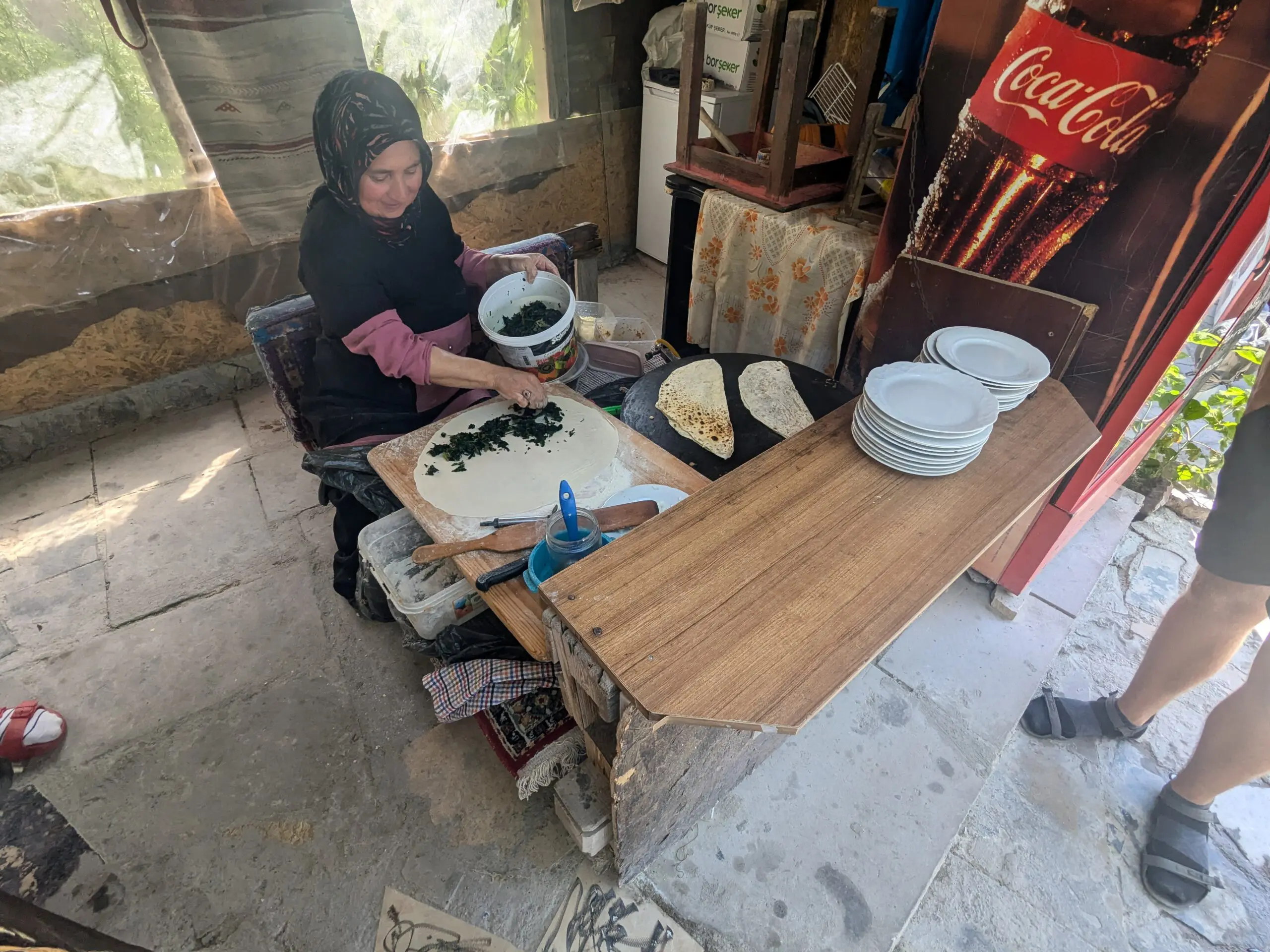 Luchtballonnen in Cappadocië