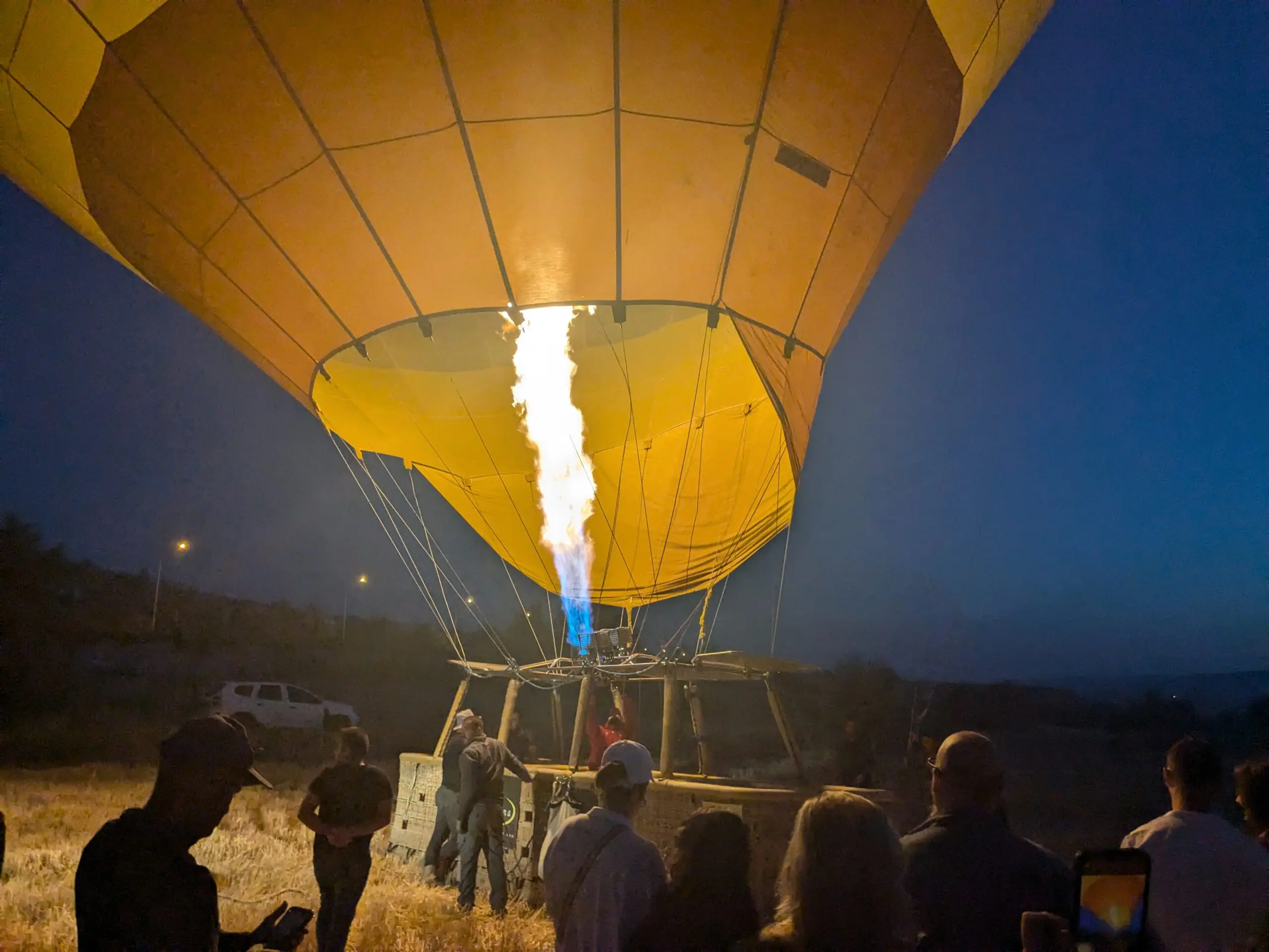 Luchtballonnen in Cappadocië
