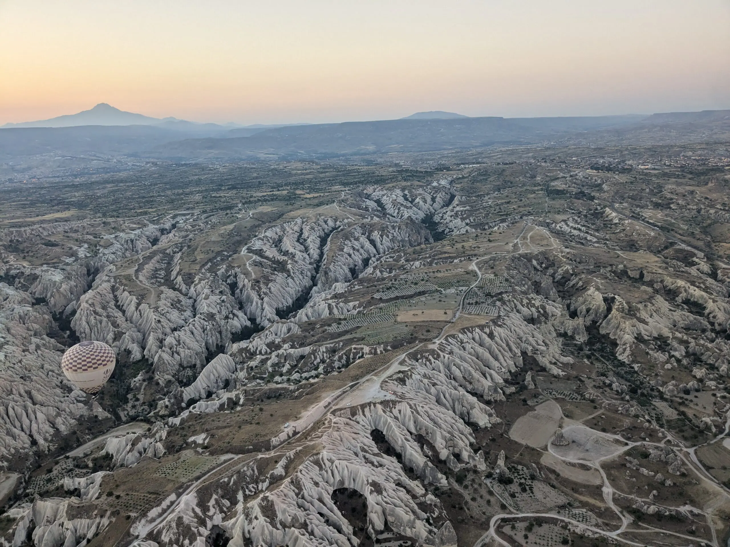 Luchtballonnen in Cappadocië