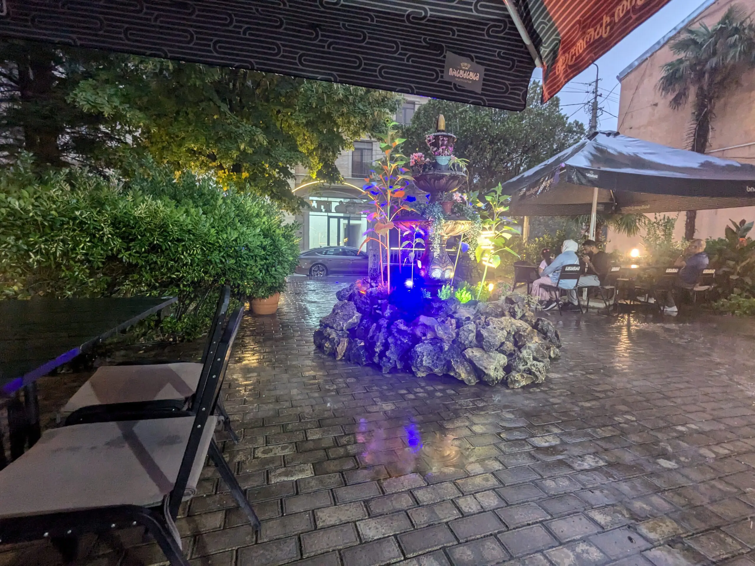 Met bikkels on bikes in kutaisi