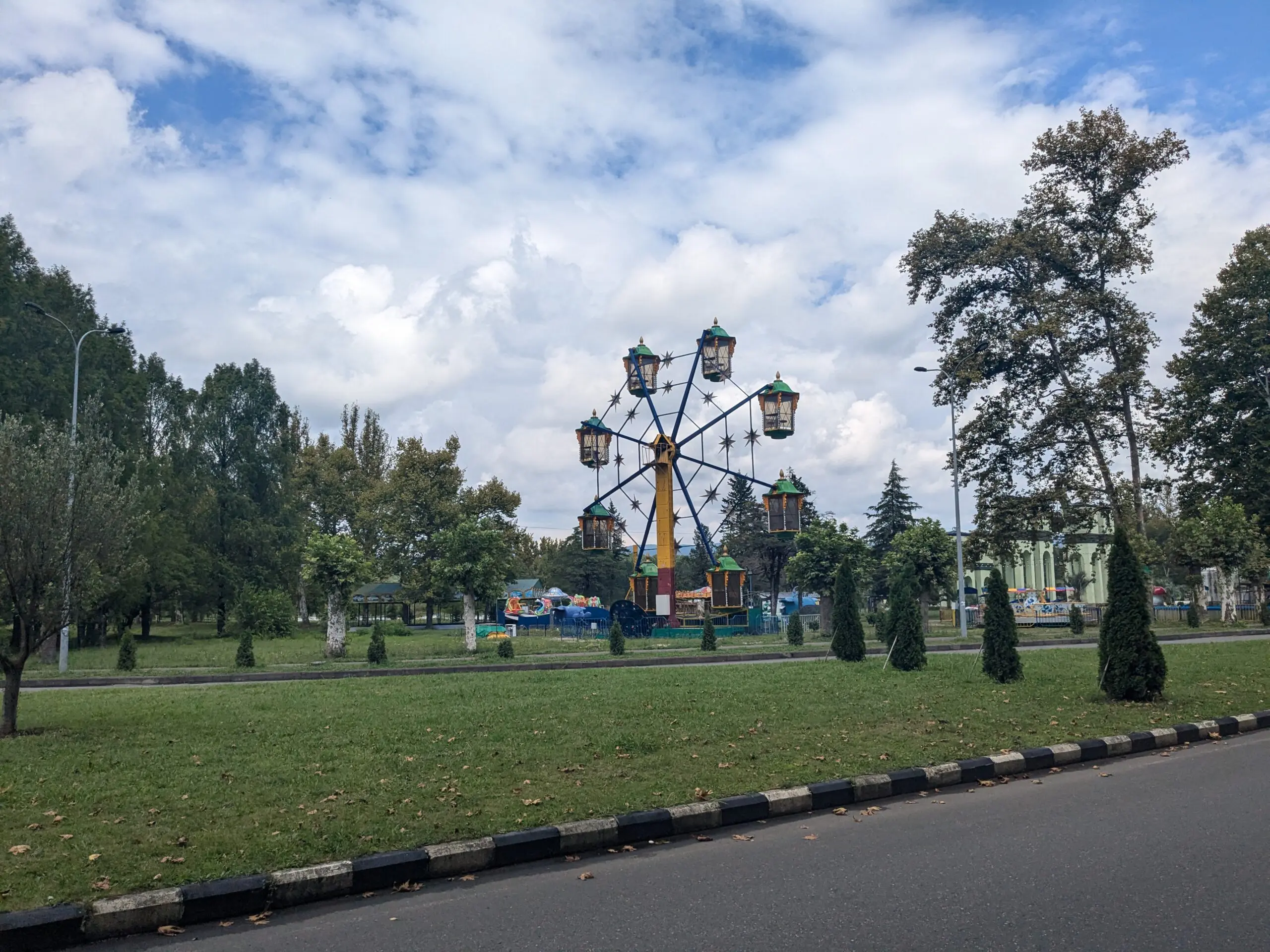 Met bikkels on bikes in kutaisi