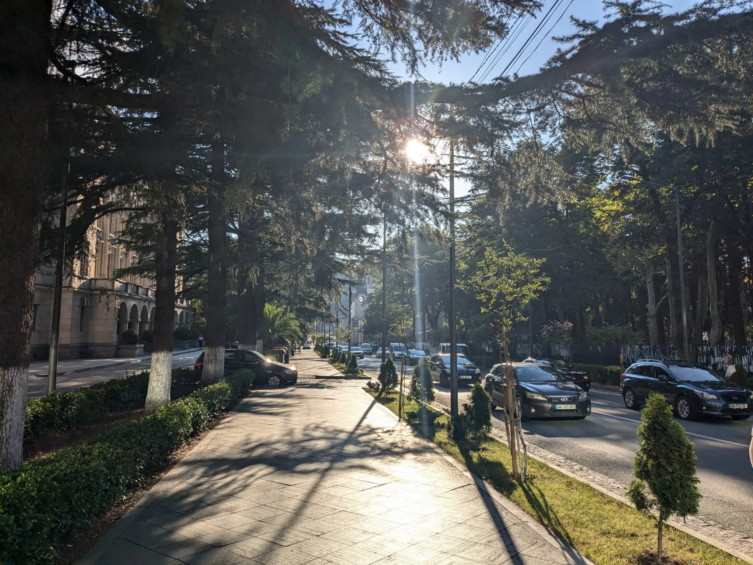 Met bikkels on bikes in kutaisi