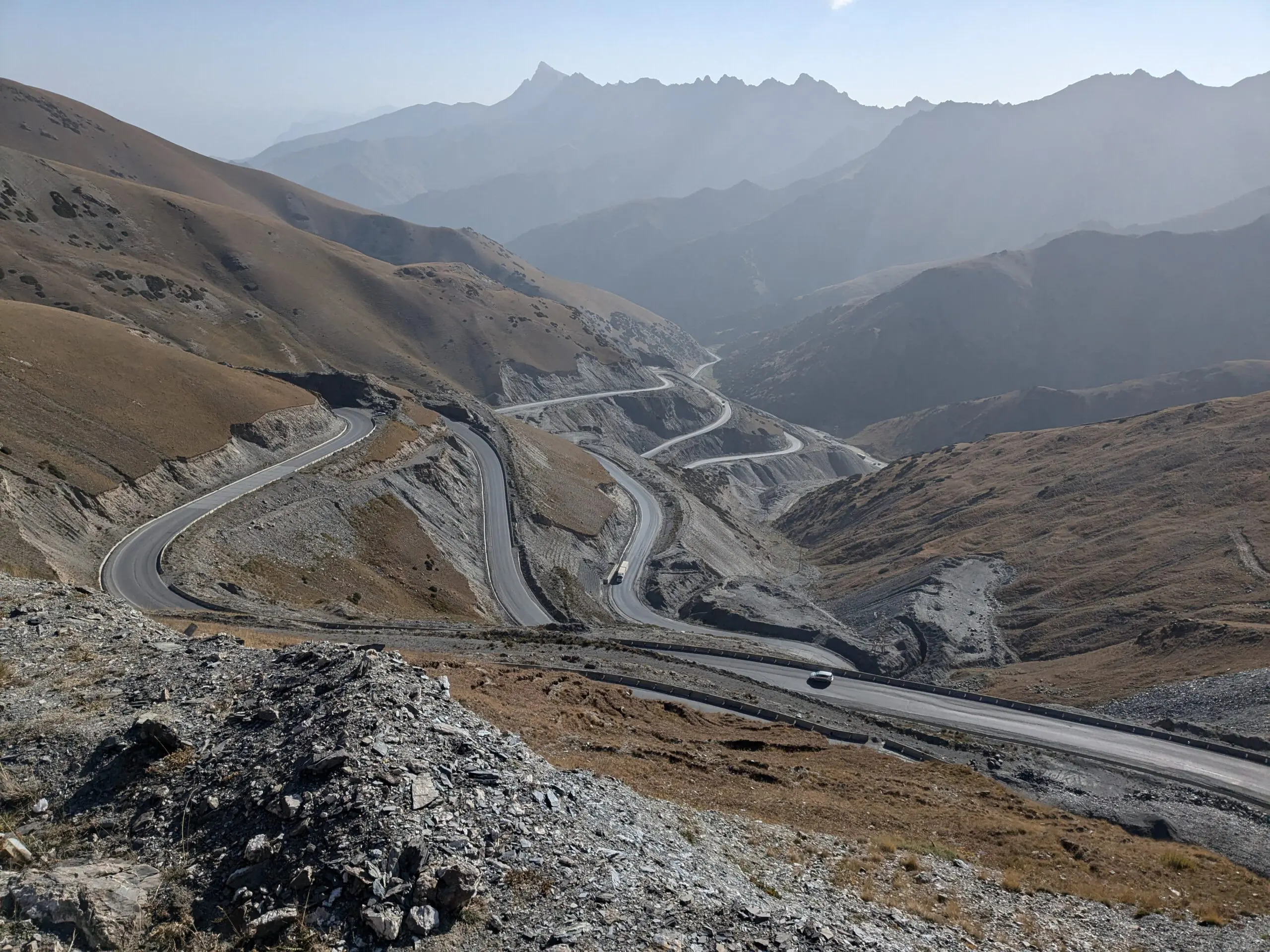 Het einde van de Pamir highway met Bikkels on Bikes