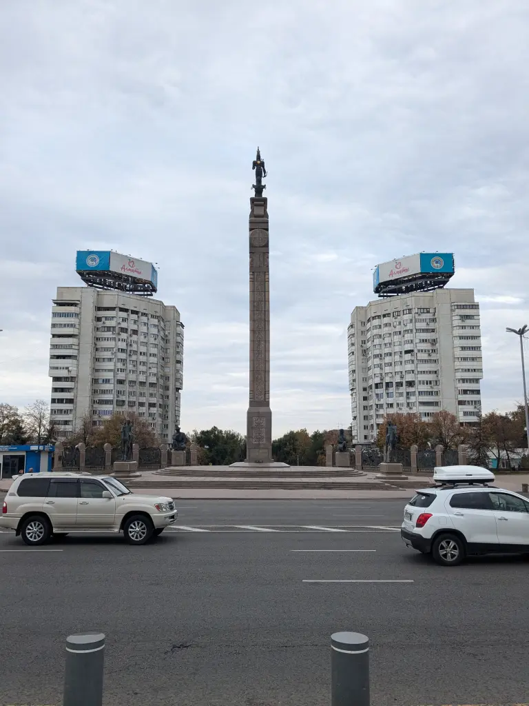 Met Bikkels on Bikes in Almaty