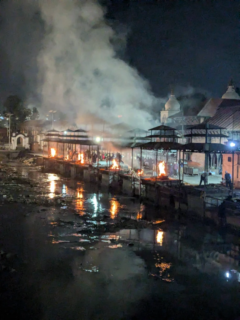 Fietsen naar en in Kathmandu