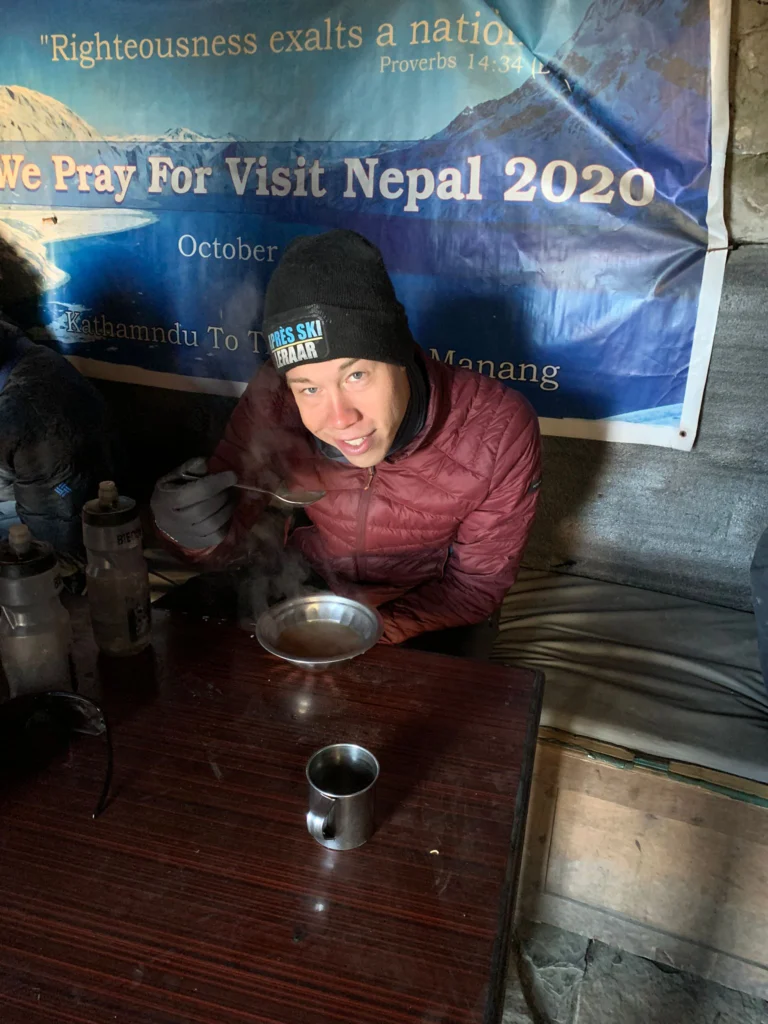 Hoogteziekte in Nepal bij Bikkels on Bikes