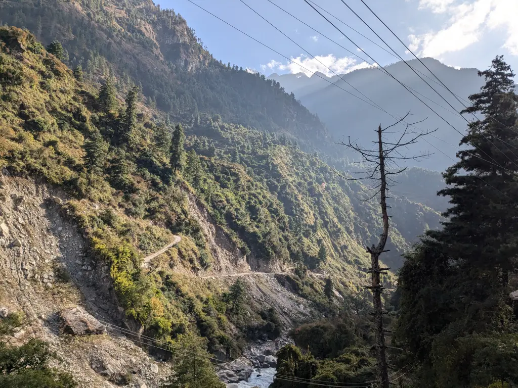 Starten aan het Annapurna circuit