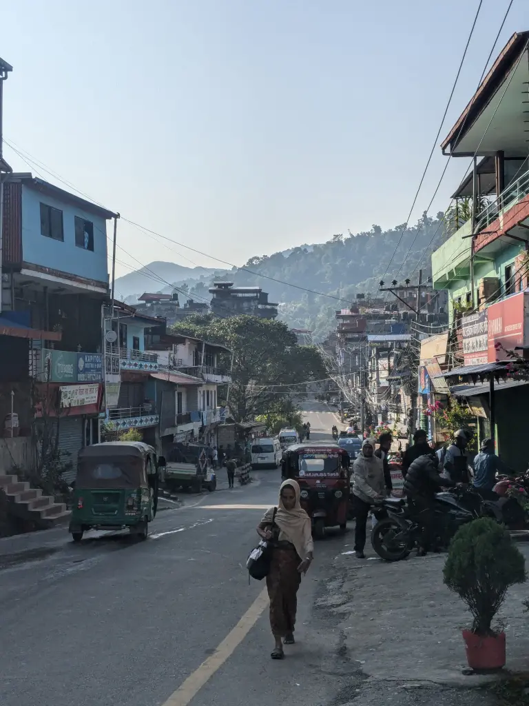 Starten aan het Annapurna circuit