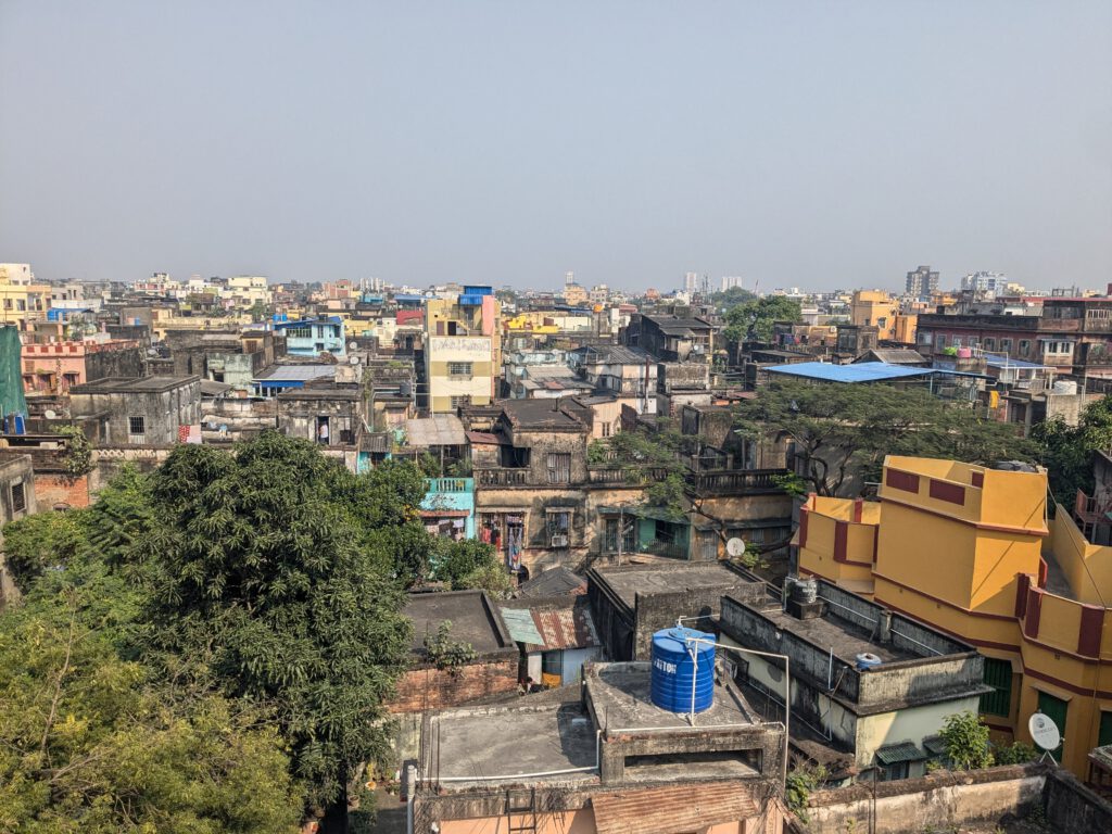 Fietsen in Calcutta