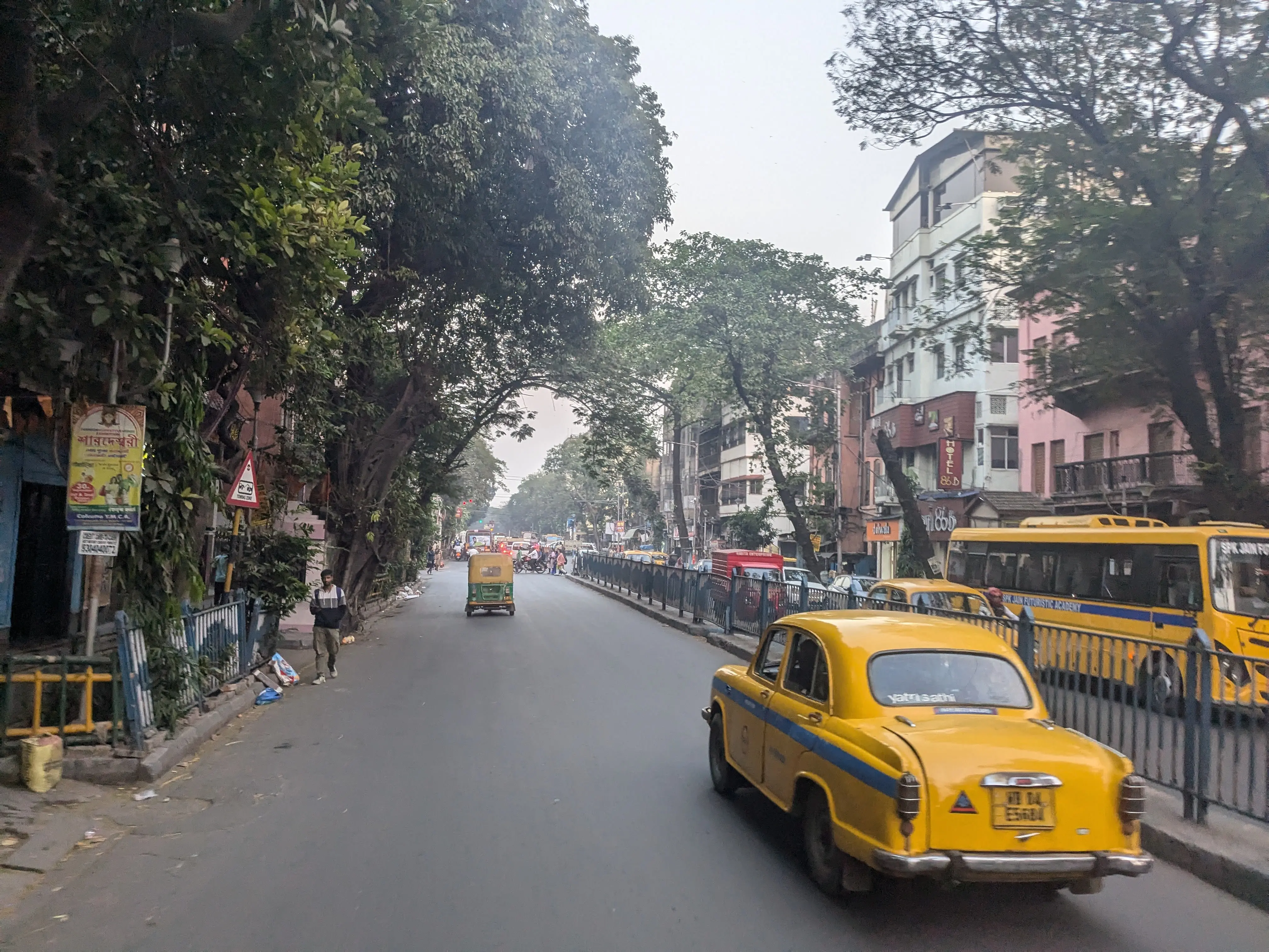 Fietsen in Calcutta